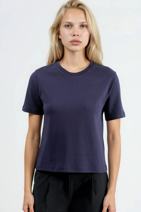 Rondhals Katoenen T-Shirt - Image 6