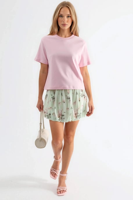 Ronde Hals Katoenen T-Shirt - Image 2
