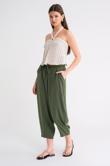Salwar Fit Drawstring Pants - Image 2