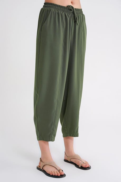 Salwar Fit Drawstring Pants - Image 3