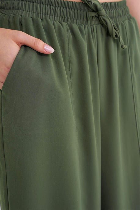 Salwar Fit Drawstring Pants - Image 5