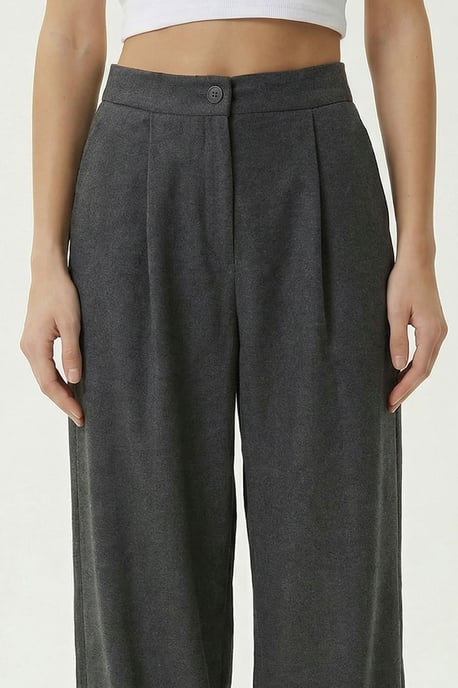 Hoge Taille Plissé Salwar Broek - Image 3