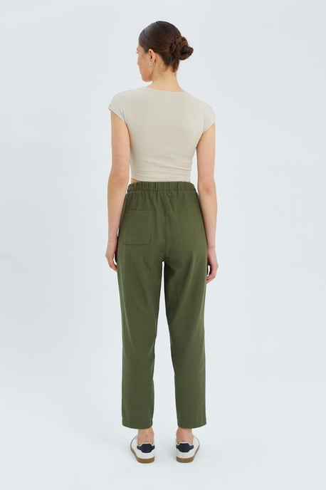 Hoge Taille Broek met Koord - Image 6