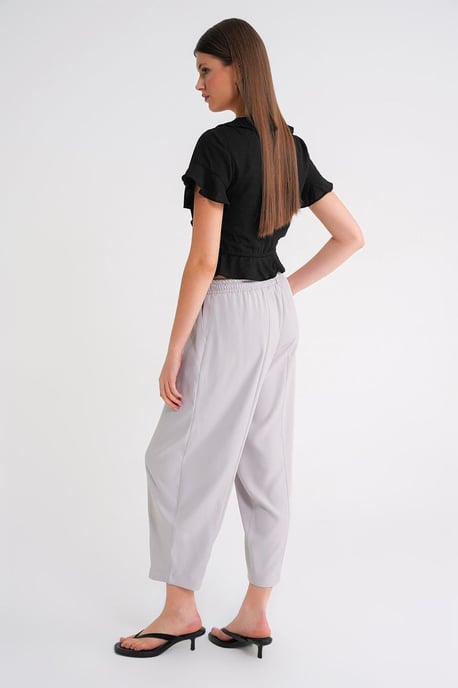 Salwar Fit Drawstring Pants - Image 3