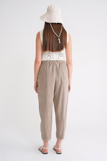 Katoenen Joggingbroek met Touwsluiting - Image 5
