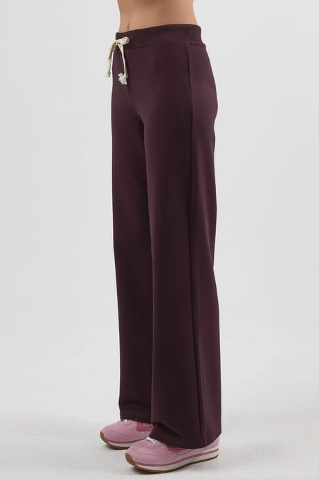 Straight Leg Sweatpants with Drawstring - Image 2