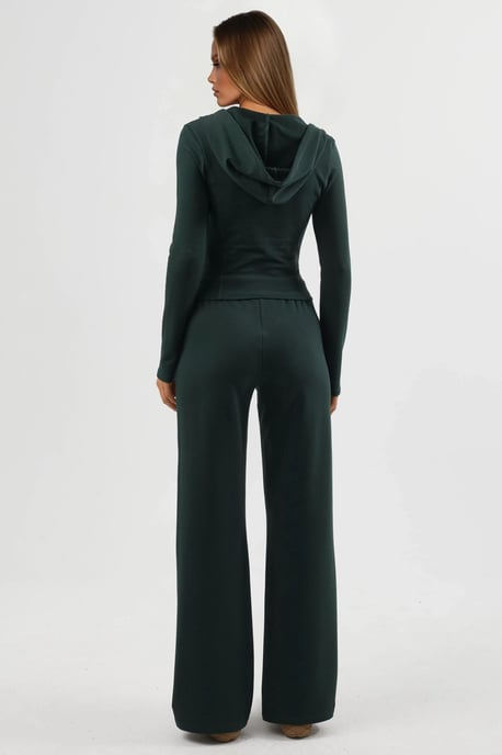Straight Leg Sweatpants with Drawstring - Image 3