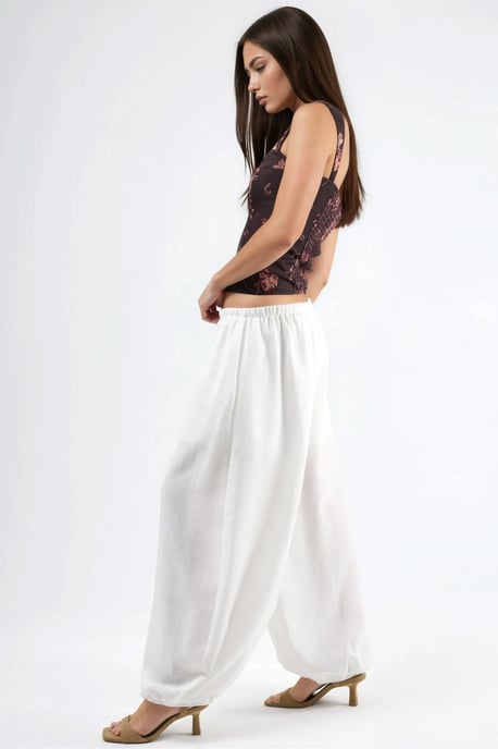 Low Waist Baggy Fit Jogger Pants - Image 3