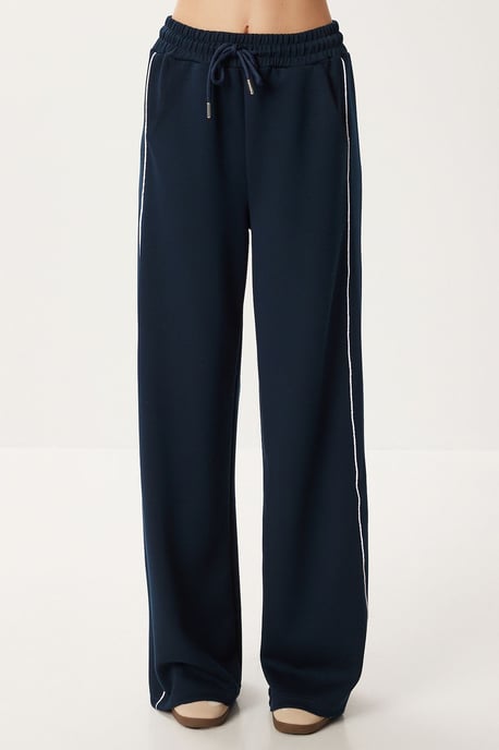 Regular Fit Katoenen Gebreide Sweatpants - Image 4