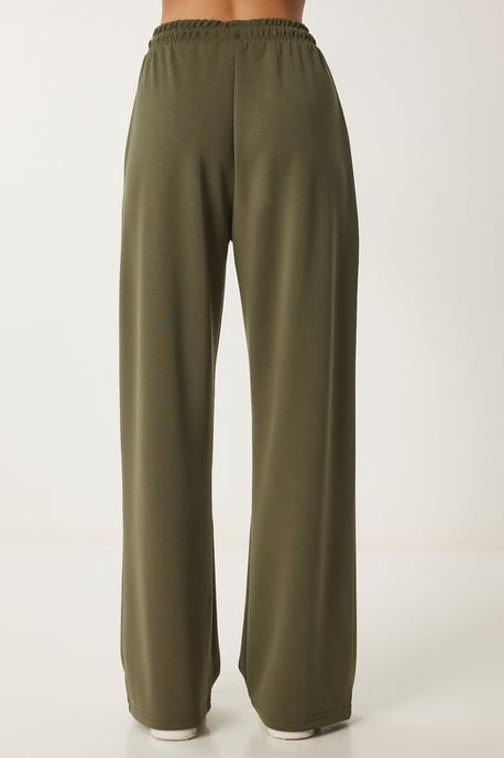Wide Leg Drawstring Waist Sweatpants - Image 6