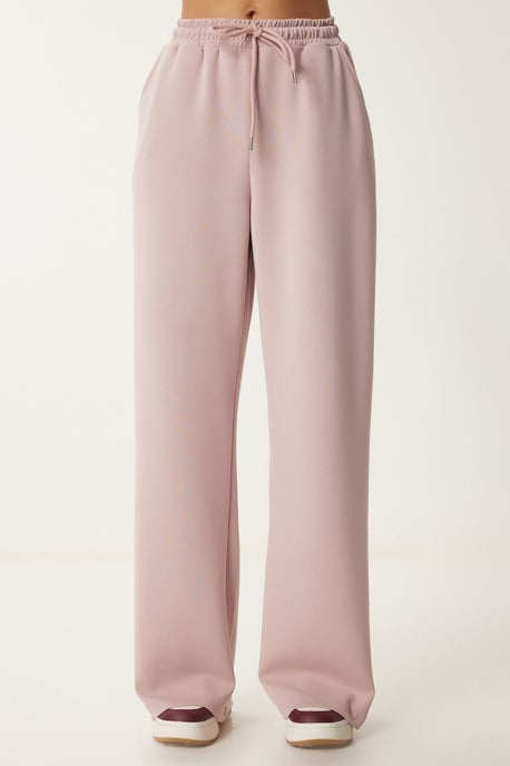 Wide Leg Drawstring Waist Sweatpants - Image 5