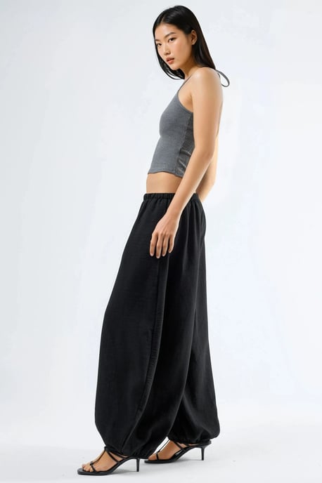 Low Waist Baggy Fit Jogger Pants - Image 2