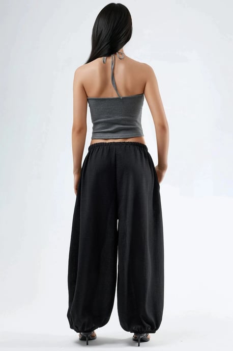 Low Waist Baggy Fit Jogger Pants - Image 3