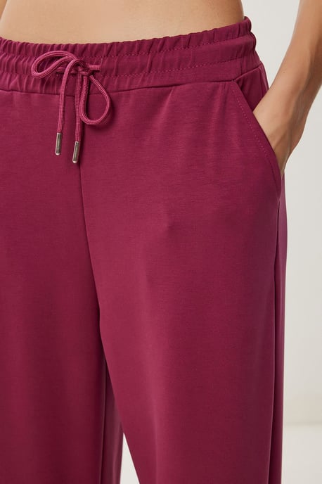 Wide Leg Drawstring Waist Sweatpants - Image 6