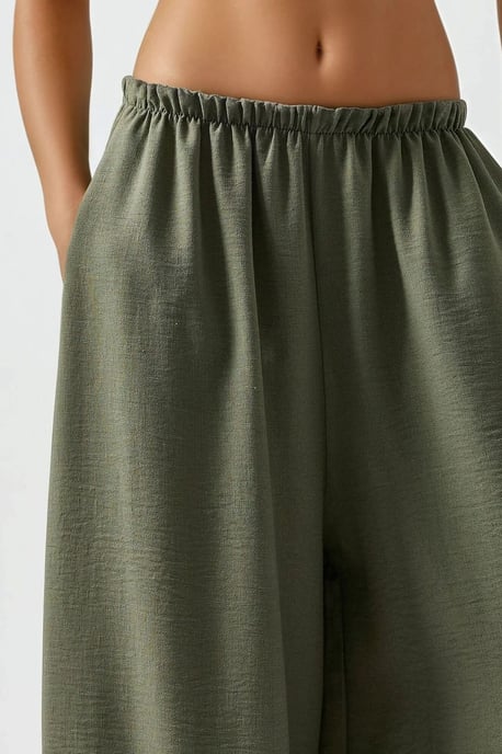Low Waist Baggy Fit Jogger Pants - Image 4