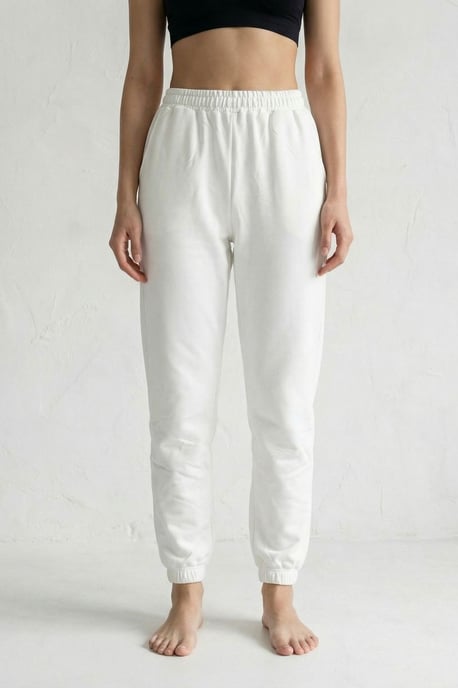 Elastic Waist Jogger Sweatpants - Image 2