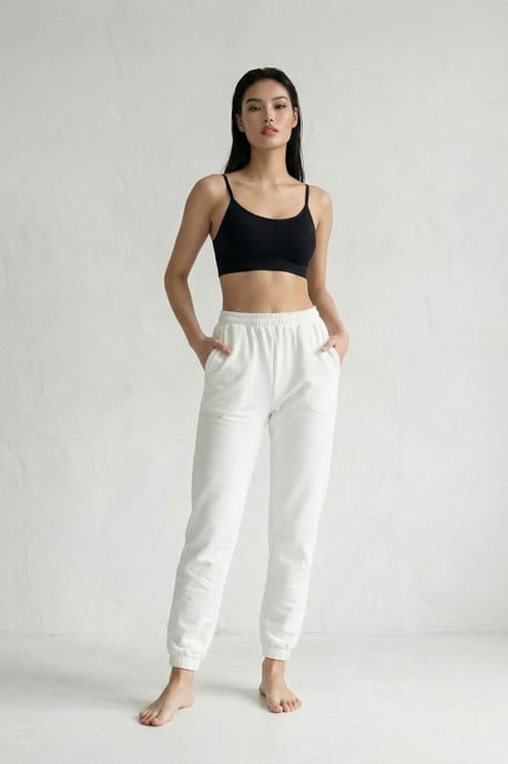 Elastic Waist Jogger Sweatpants - Image 5