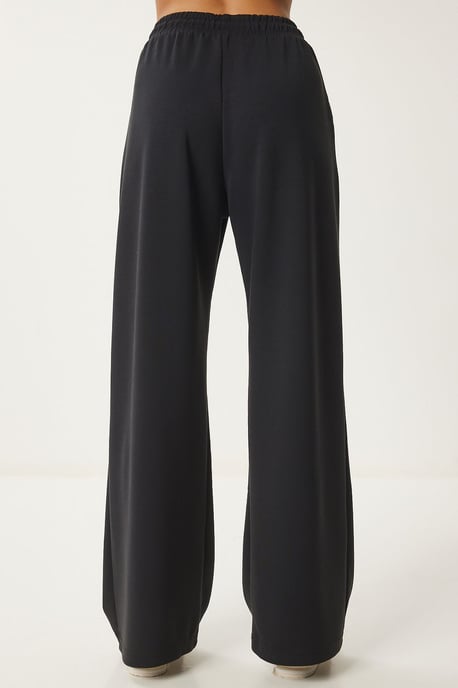 Wijde broek met trekkoord in de taille - Image 6