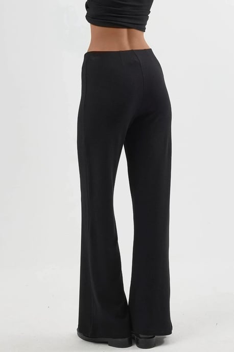Hoge Taille Trek-On Rechte Broek - Image 4