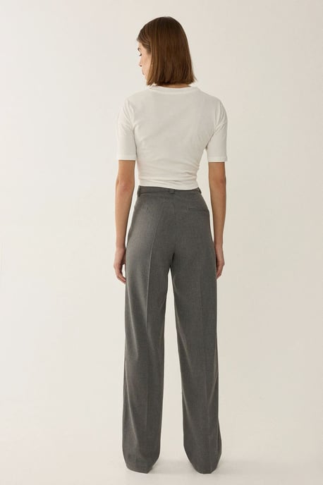 Hoge Taille Rechte Pijpen Broek - Image 3