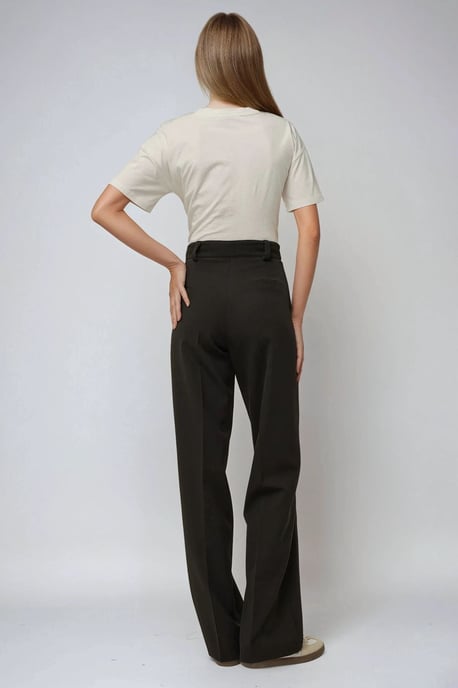 Hoge Taille Rechte Pijpen Broek - Image 6
