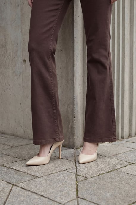 Hoge Taille Flared Jeansbroek - Image 3
