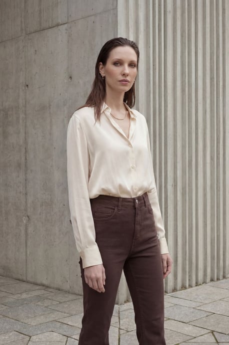 Hoge Taille Flared Jeansbroek - Image 5
