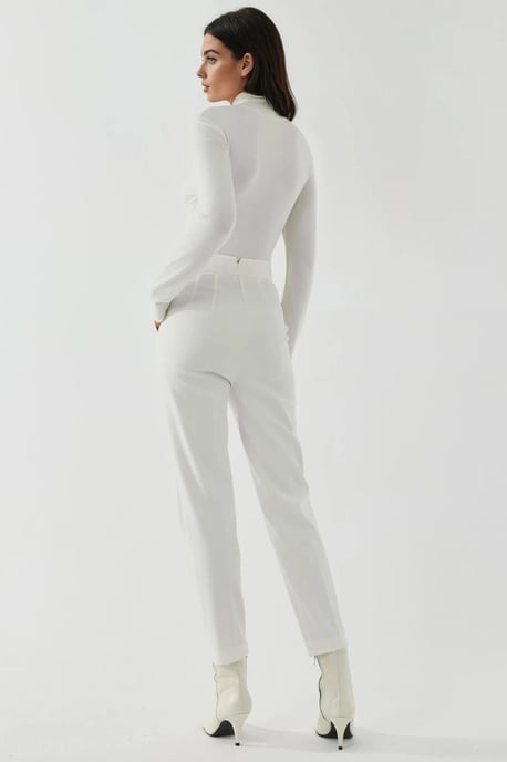 Premium Tailored Straight Leg Pant with Pocket Detail - Image 3