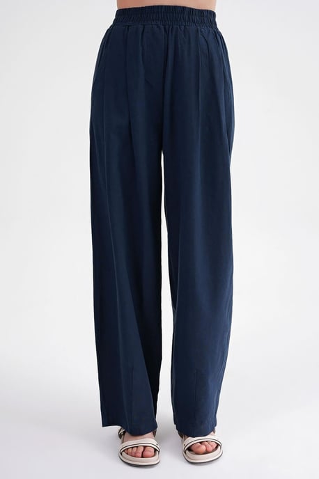 Straight Fit Linen Pants - Image 5
