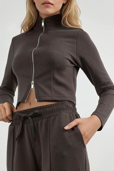 Elastic Waist Straight Leg Pants - Image 3