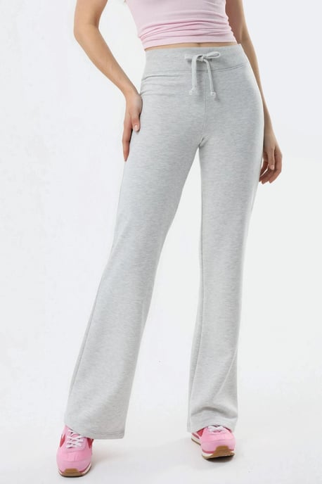 Elastische Taille Flared Leg Broek - Image 1