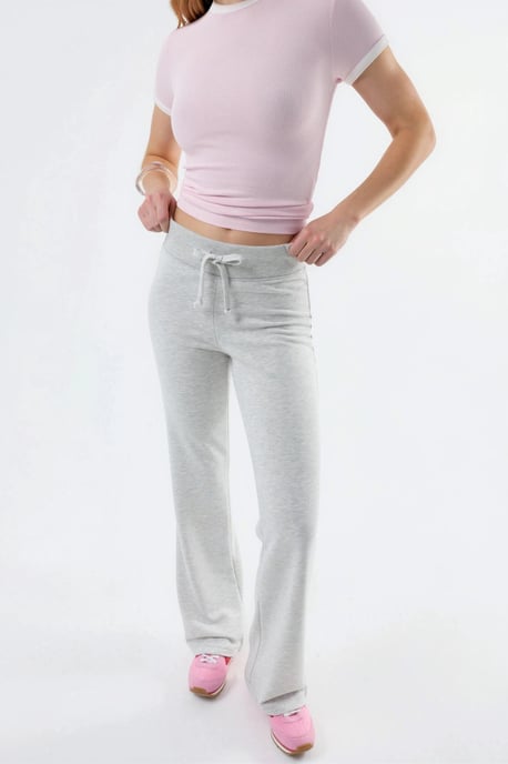 Elastische Taille Flared Leg Broek - Image 3