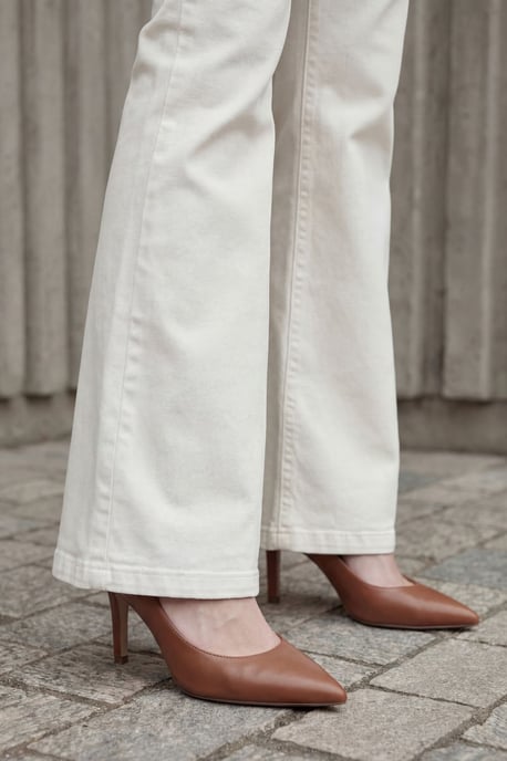 Hoge Taille Flared Jeansbroek - Image 3