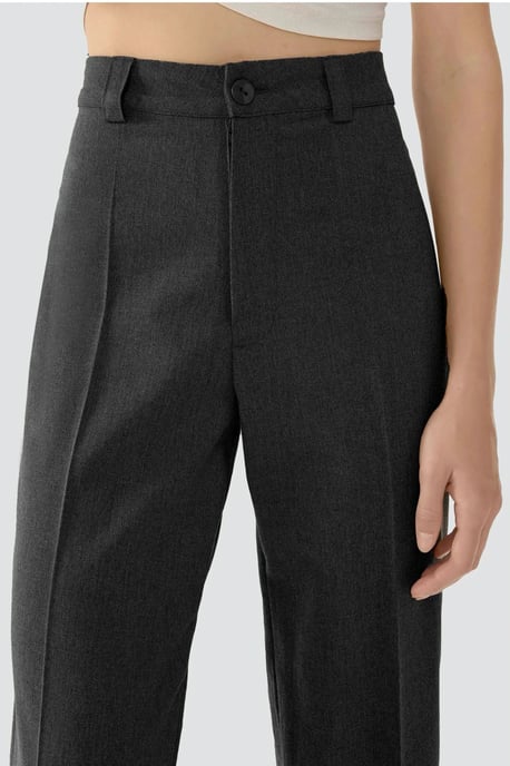 Hoge Taille Rechte Pijpen Broek - Image 3