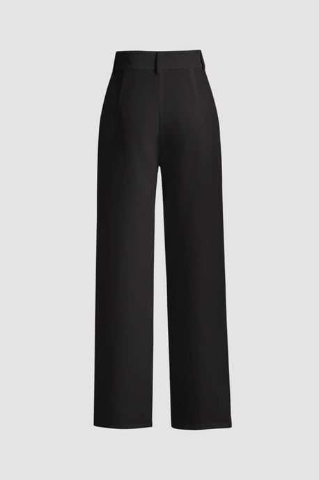 High Waist Straight Leg Pants - Image 2