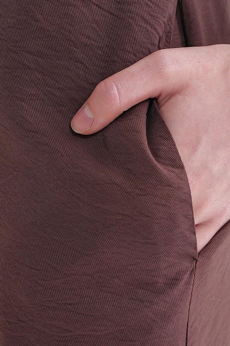 V-hals Mouwloos Maxi-jurk met Zakken - Image 6