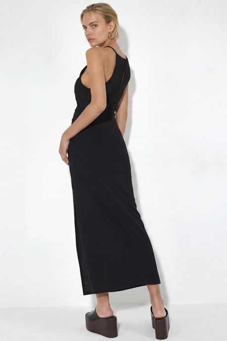 Maxi-jurk met drapeerdetail - Image 3