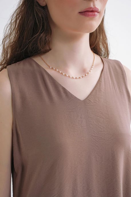 V-hals Mouwloze Maxi-Jurk met Zakken - Image 6