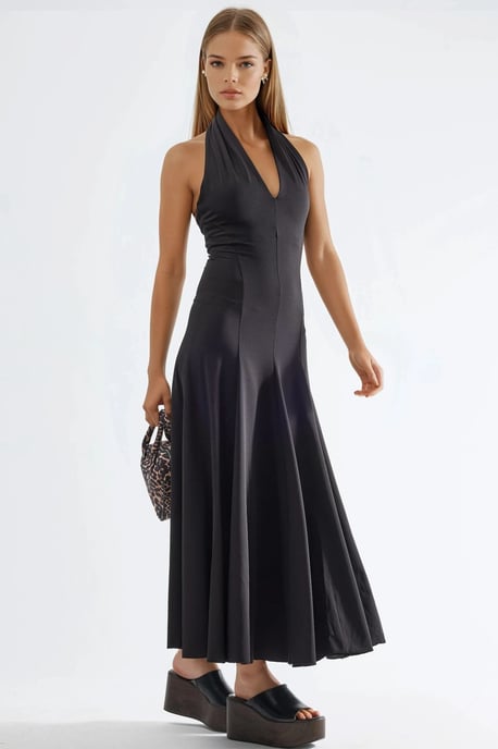 Halternekk Maxi-jurk - Image 6