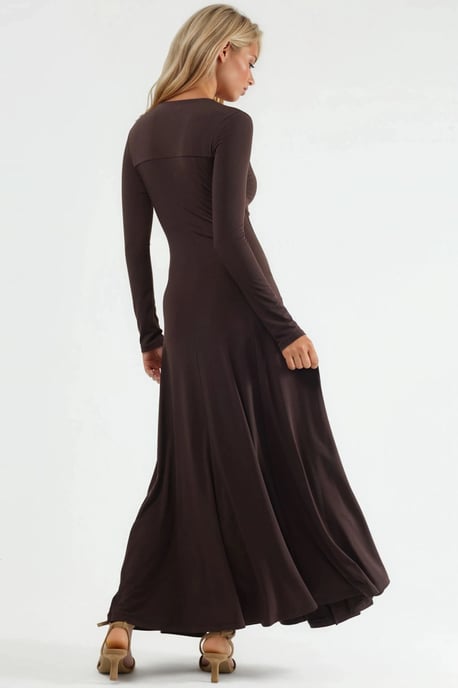 Dubbele Sleuf Maxi Jurk - Image 4
