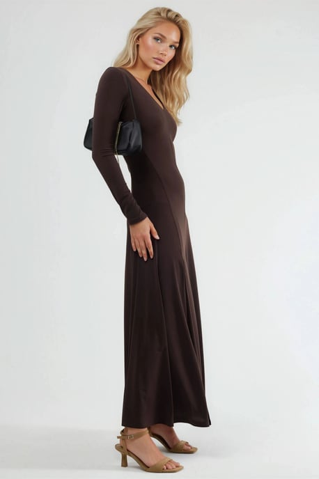 Dubbele Sleuf Maxi Jurk - Image 6