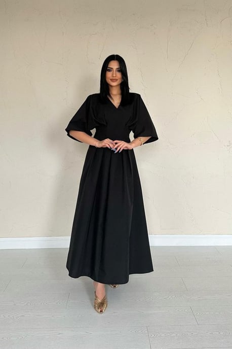 V-hals Maxi Jurk - Image 3
