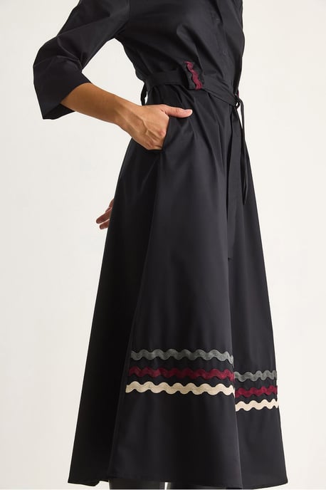 Embroidered Midi Dress - Image 6