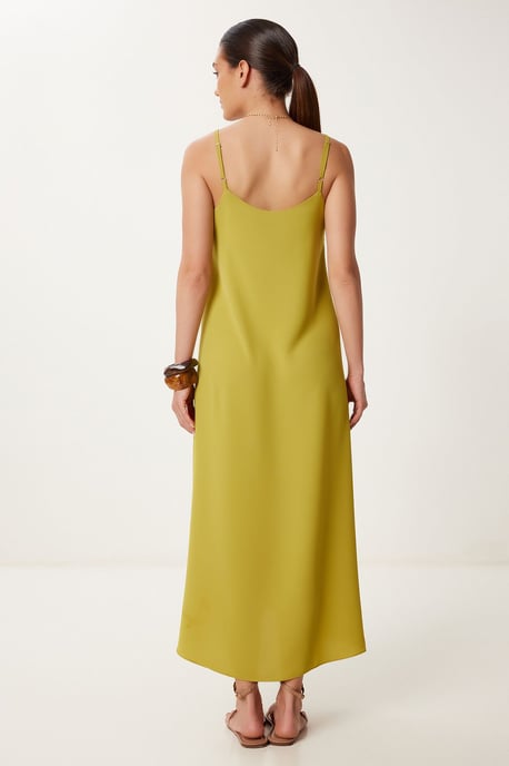 Losse Fit Midi-jurk met U-hals - Image 5