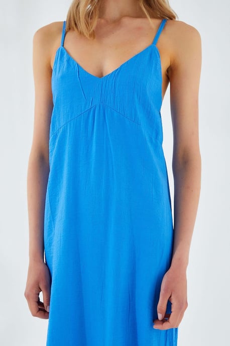 V-hals Split Midi-jurk - Image 4