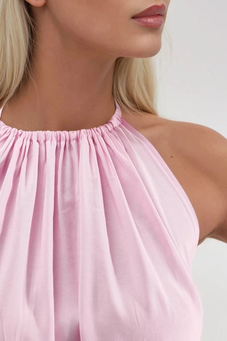 Halterneck Midi-jurk - Image 4
