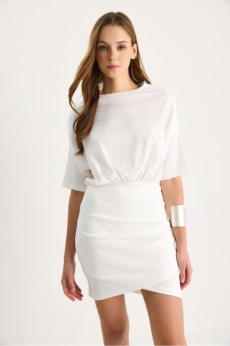 Bodycon Midi-jurk met Ritsluiting - Image 4