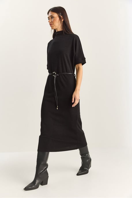 Basic Midi Klänning - Image 5
