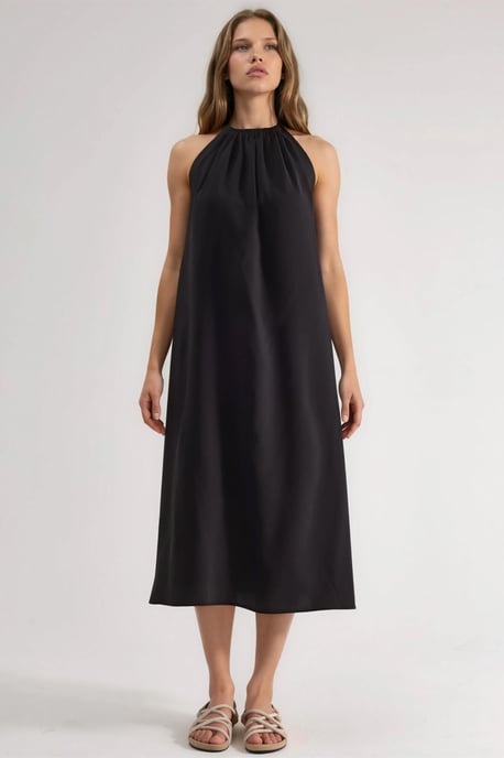 Halterneck Midi-jurk - Image 5