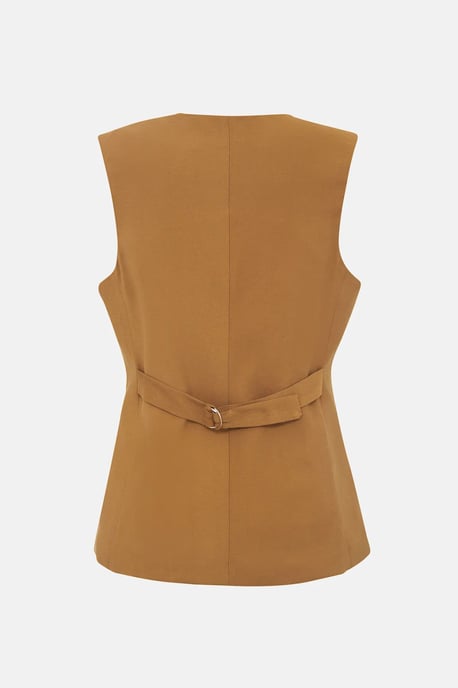 Geknoopte Effen Vest - Image 3